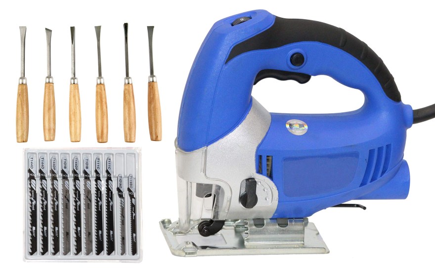 Picture of: Digital Craft Heavy Duty Electric Jigsaw Woodworking Electric Jigsaw  Metallic Timber Plasterboard Cutting Tool, Gift  Saw Blades Wood Cutter