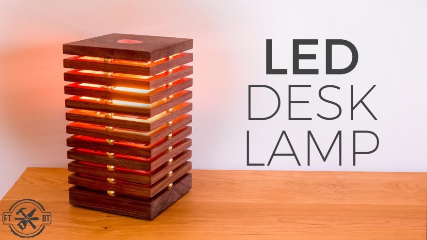 Picture of: DIY Desk Lamp with Color Changing LED Light
